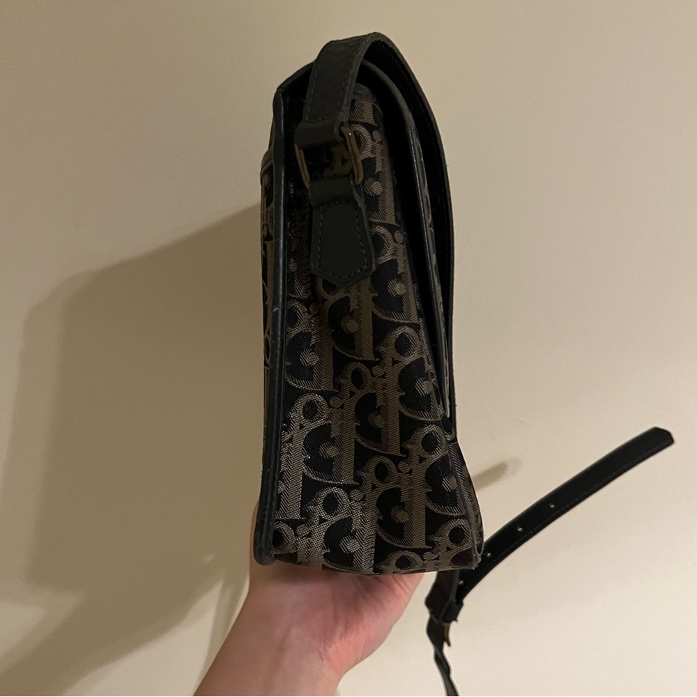EUC Christian Dior Signature Oblique Pattern Crossbody Bag - Picture 5 of 10